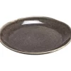 Best Sale Ontbijtbord Glaze Antraciet - D22Cm Borden & Bestek