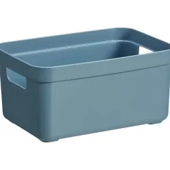 Discount Opbergbox Sigma Blauw 25X18X12 Cm Opbergboxen & Lades