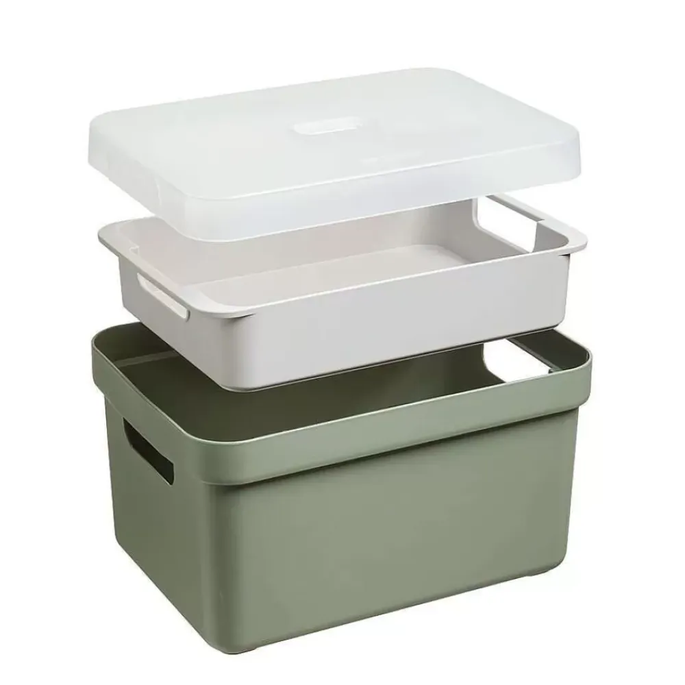 Hot Opbergbox Sigma Groen 13 Liter Opbergboxen & Lades