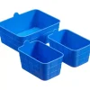 Cheap Opbergmand Mini S/3 Blauw Opbergboxen & Lades
