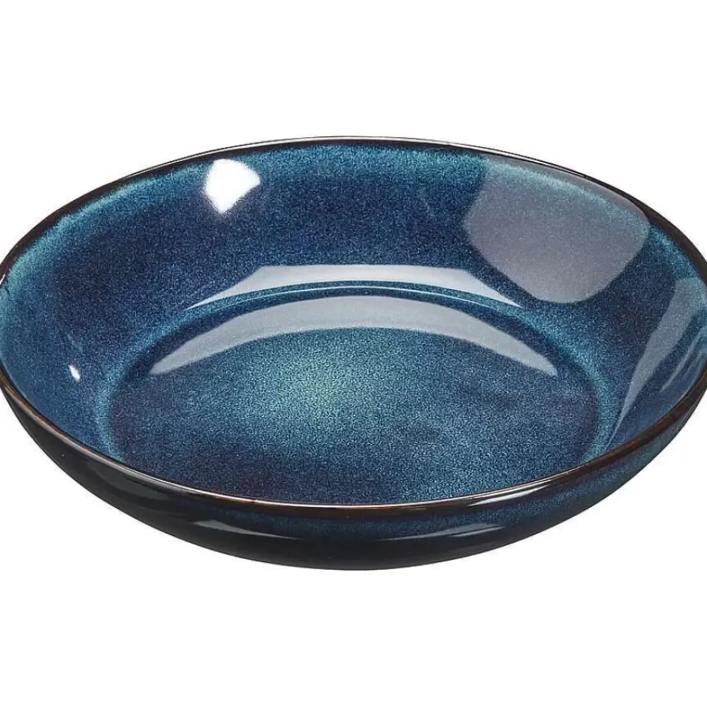 Cheap Pastabord Glaze Blauw - 23Cm Borden & Bestek