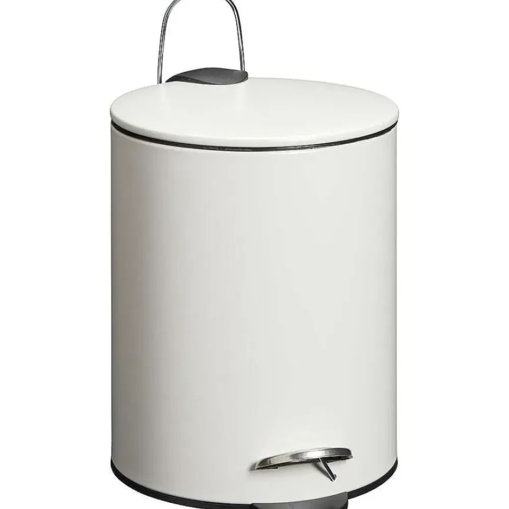 Cheap Pedaalemmer 5 Liter Beige Afvalbakken