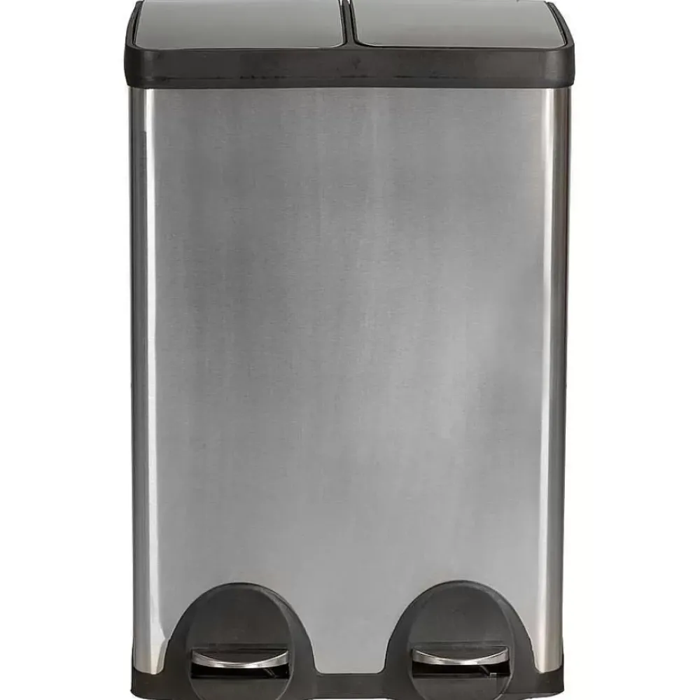 Cheap Pedaalemmer Duo 60 Liter Afvalbakken