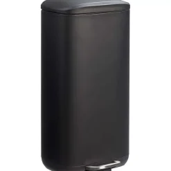 Hot Pedaalemmer Lux 30 Liter Zwart Afvalbakken