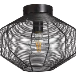 Best Sale Plafondlamp Fodia Zwart Plafondlampen