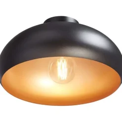 Cheap Plafondlamp Menerva Zwart Plafondlampen