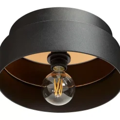 Flash Sale Plafondlamp Mimas Zwart Plafondlampen
