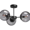 Online Plafondlamp Saba Zwart Plafondlampen