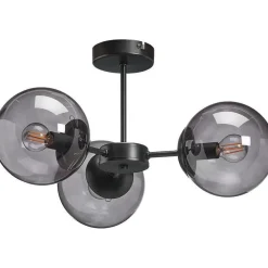 Online Plafondlamp Saba Zwart Plafondlampen
