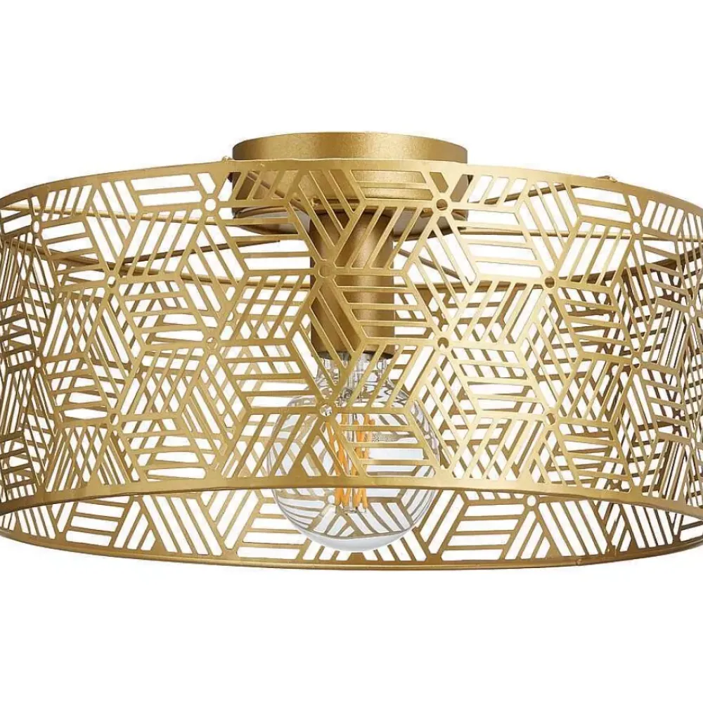 Cheap Plafondlamp Serapi Goud Plafondlampen