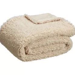 Clearance Plaid Ghedi Beige 130X160 Cm Plaids