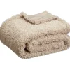 Store Plaid Gradara Lichtbruin 130X160 Cm Plaids