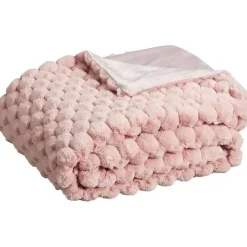 Hot Plaid Pernes Roze 130X160 Cm Plaids