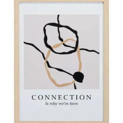 Clearance Poster Connect Multicolor Wanddecoratie