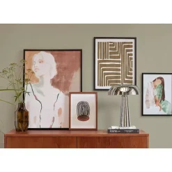 New Poster Labyrint Zwart Wanddecoratie