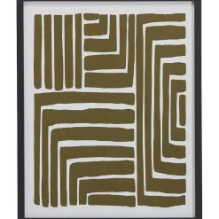 New Poster Labyrint Zwart Wanddecoratie