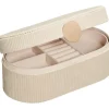 Store Sieradendoos Rib Beige Decoratieve Opbergdozen