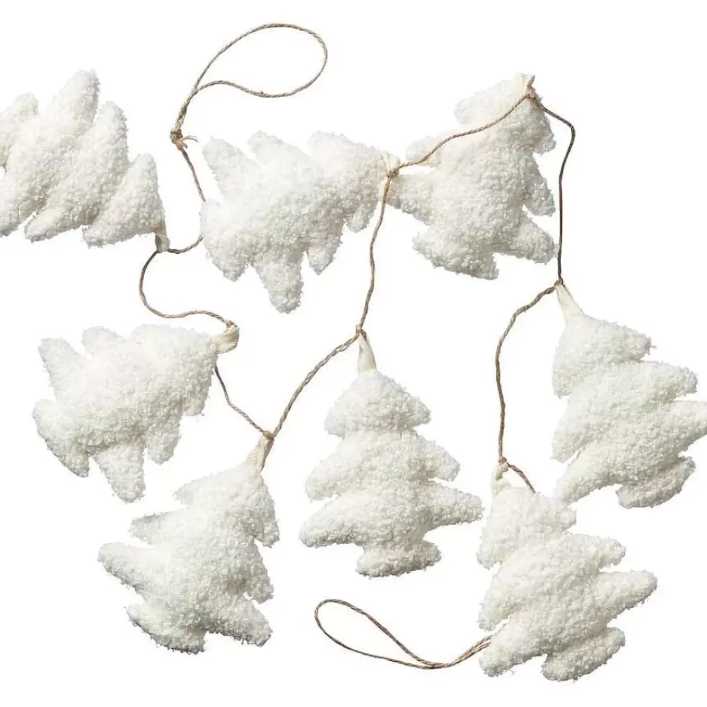 Outlet Slinger Kestboom Wit Kerstdecoratie