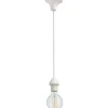 Cheap Snoerpendel E27 Wit Snoerpendels