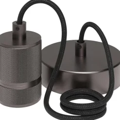 Cheap Snoerpendel Elger Grijs Snoerpendels