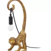 Store Tafellamp Aap Goud Tafellampen