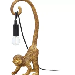 Store Tafellamp Aap Goud Tafellampen