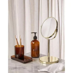Fashion Tandenborstelhouder Apotheker Bruin Badkameraccessoires
