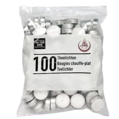 Cheap Theelichten 100 Stuks Wit Kaarsen & Theelichten