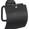 Sale Toiletrolhouder Metaal Zwart 14,5X7X14,5 Cm Badkameraccessoires