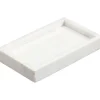 Fashion Tray Marmer Wit 20X12 Cm Badkameraccessoires