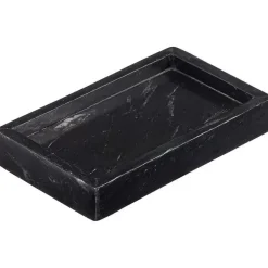 Flash Sale Tray Marmer Zwart 20X12 Cm Badkameraccessoires