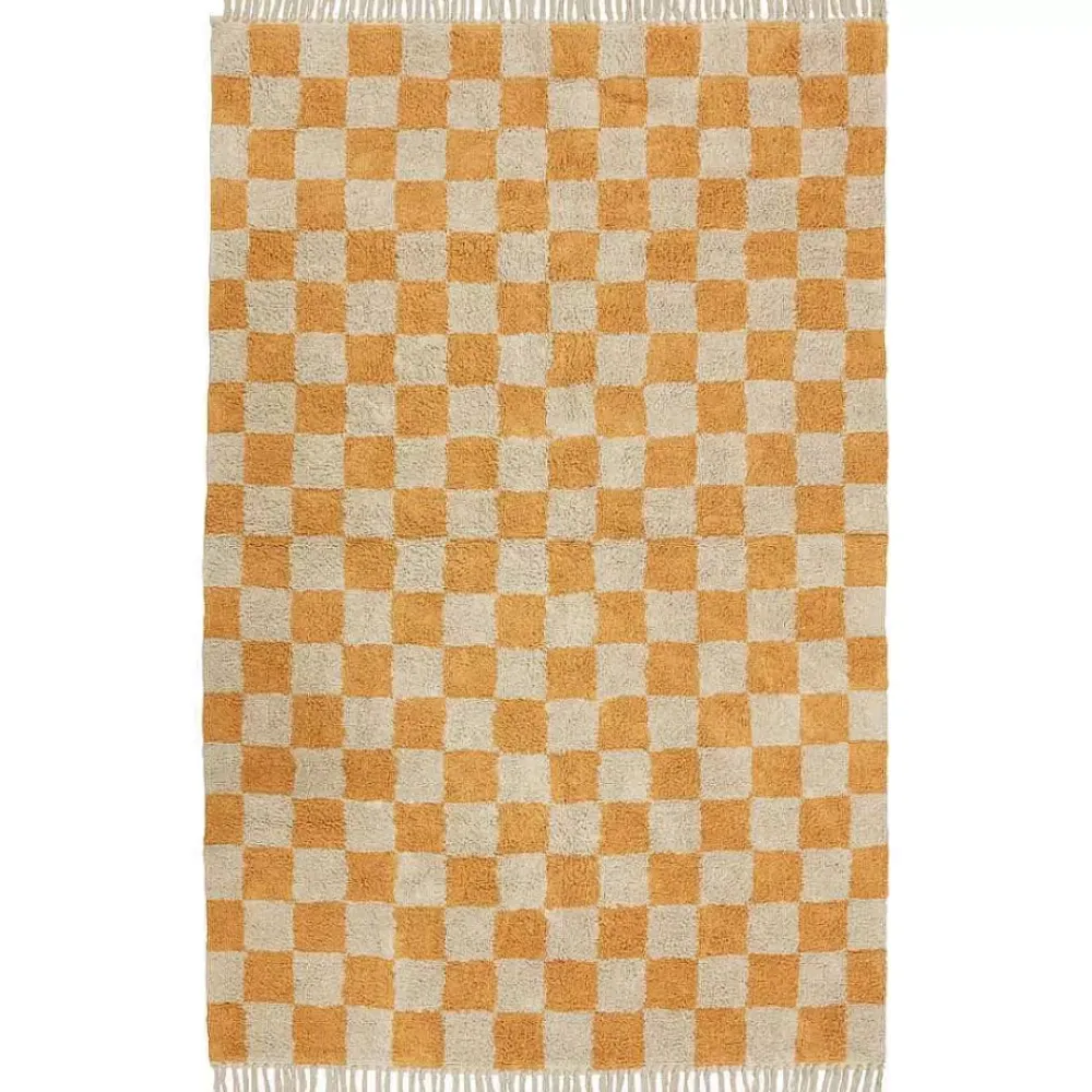 Shop Vloerkleed Boxey Oker Vloerkleden
