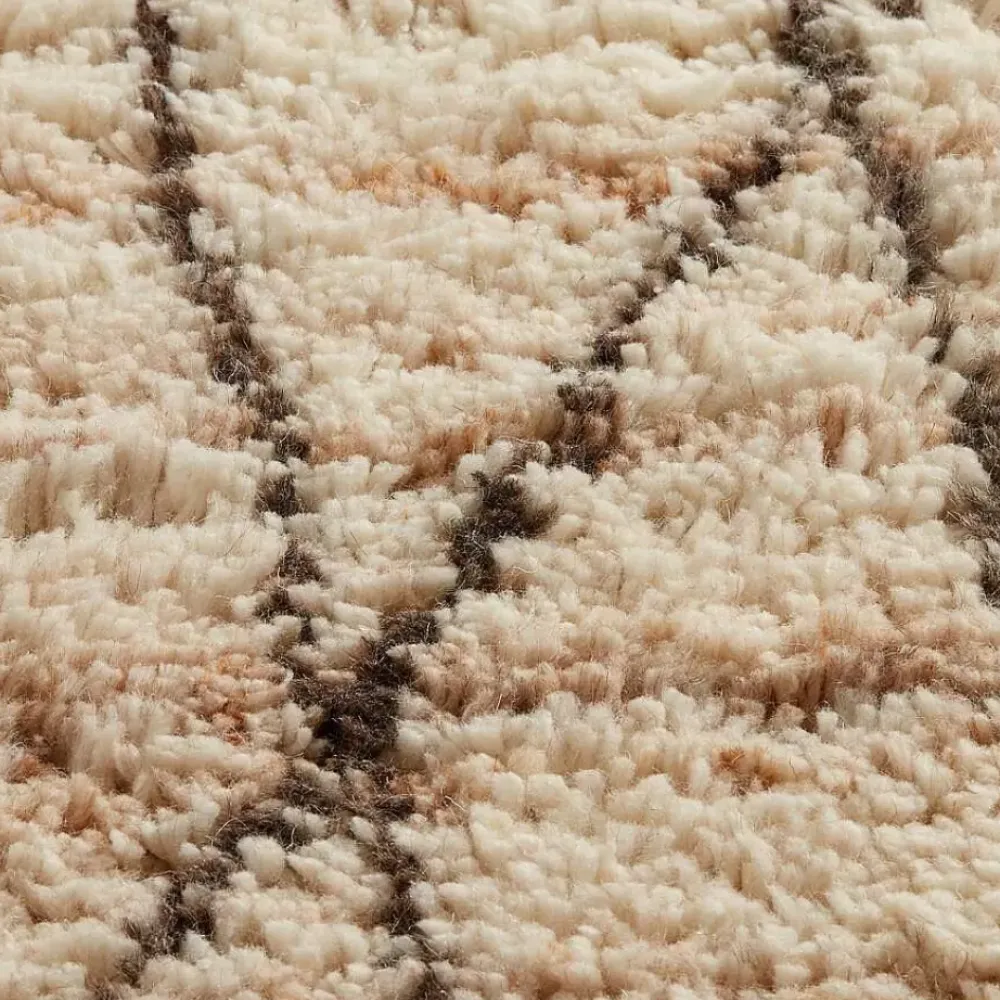 New Vloerkleed Dighton Beige - 135X190 Cm Vloerkleden