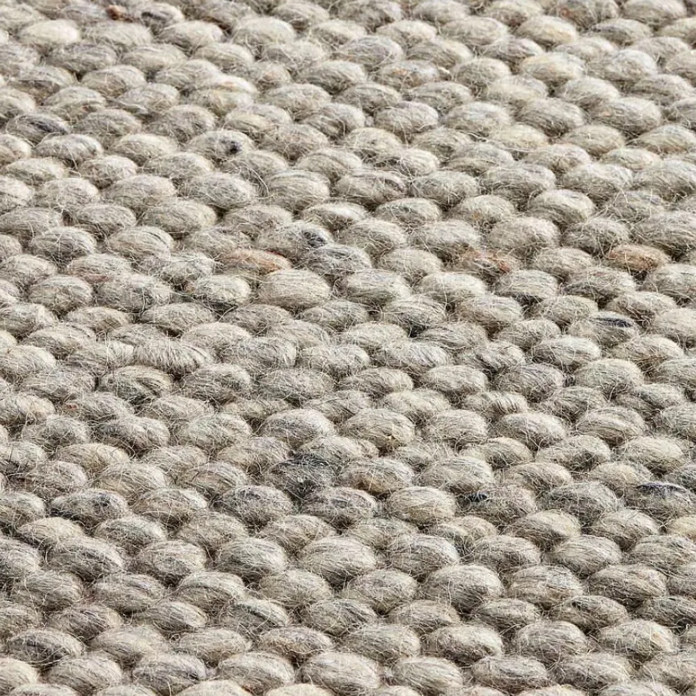 New Vloerkleed Molino Lichtgrijs - 133X190 Cm Vloerkleden