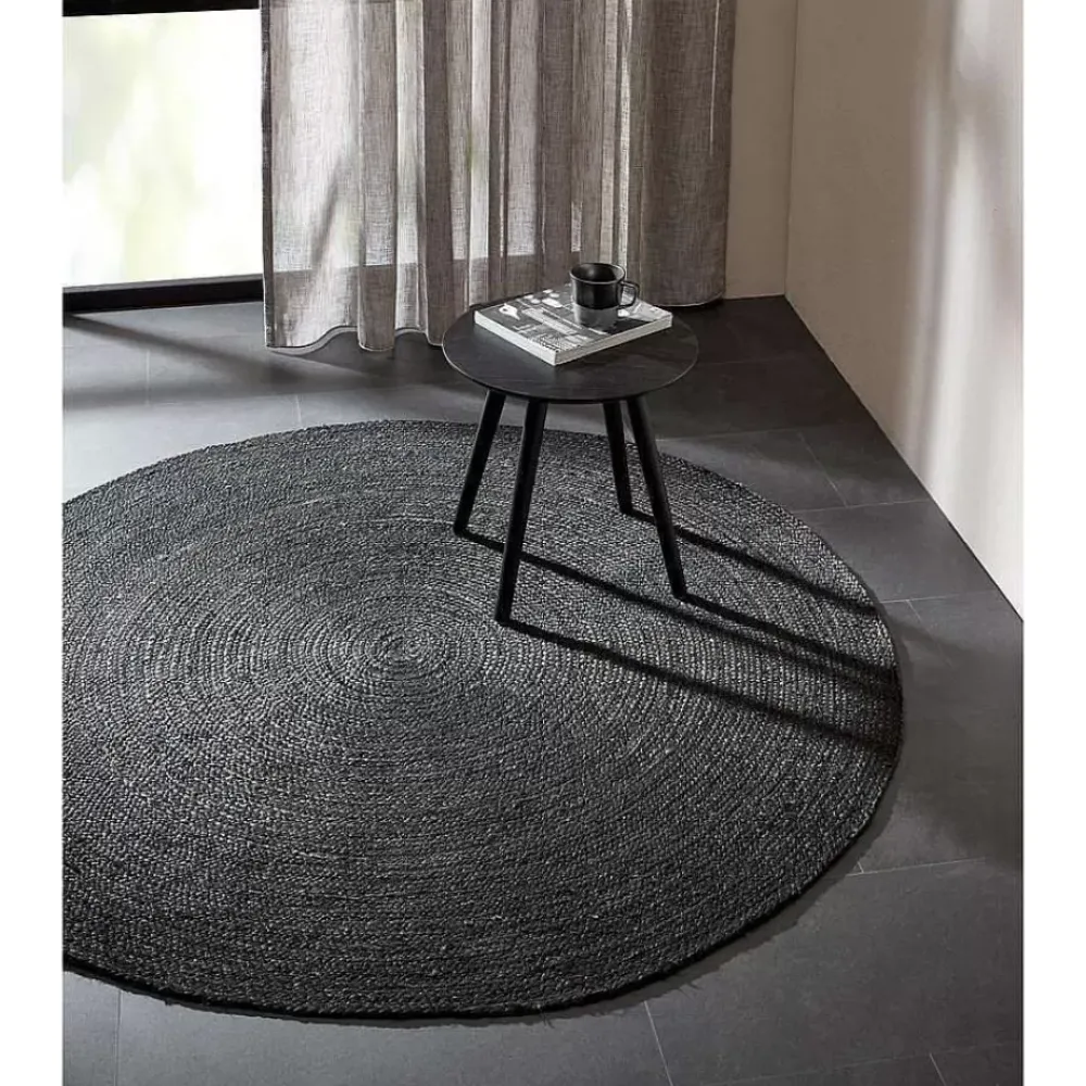 Clearance Vloerkleed Ronan Zwart Vloerkleden