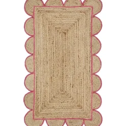 Best Vloerkleed Scallop Naturel Vloerkleden