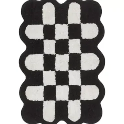Discount Vloerkleed Siegen 060X090Cm Zwart Vloerkleden