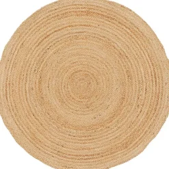 Discount Vloerkleed Solis Naturel - O 200 Cm Vloerkleden