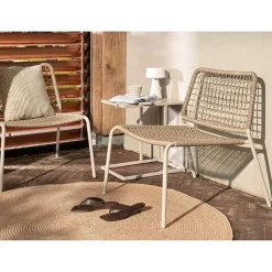 Discount Vloerkleed Solis Naturel - O 200 Cm Vloerkleden