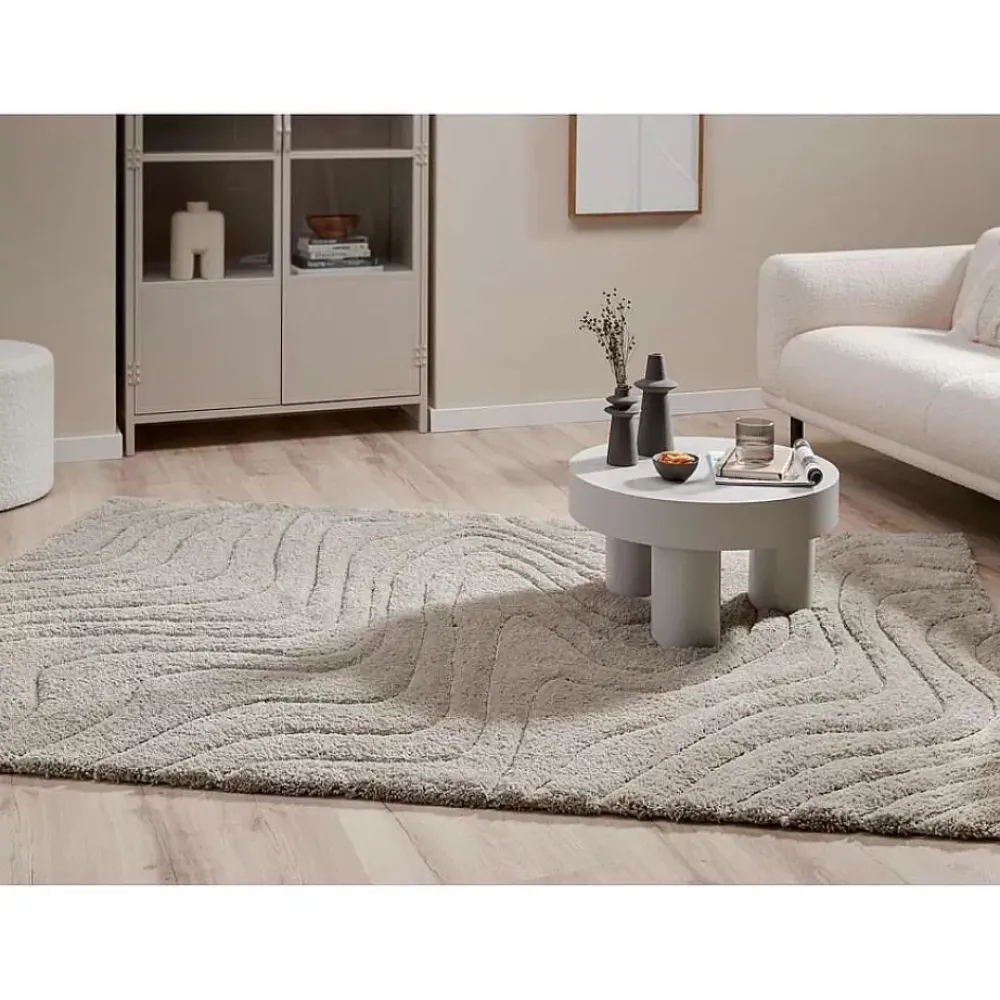 Cheap Vloerkleed Swirl Taupe - 190X280 Cm Vloerkleden