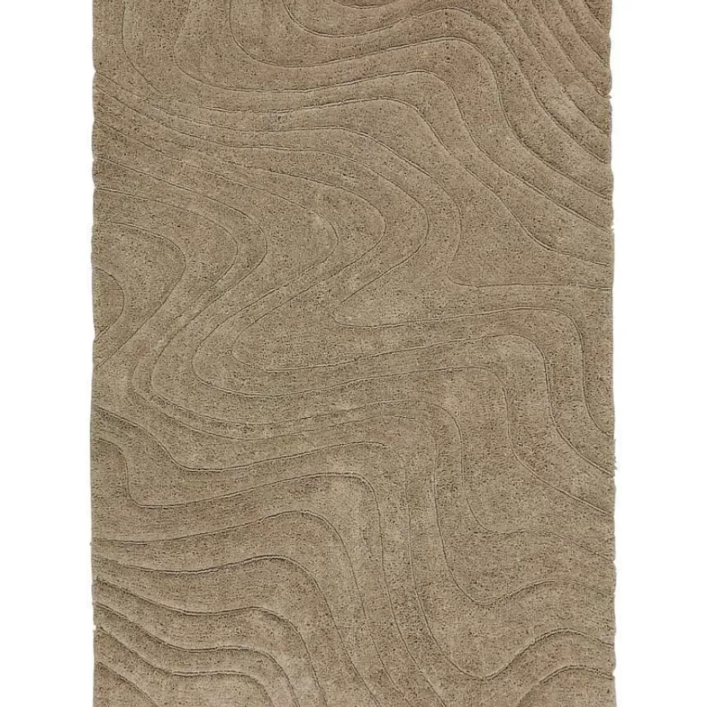 Cheap Vloerkleed Swirl Taupe - 190X280 Cm Vloerkleden