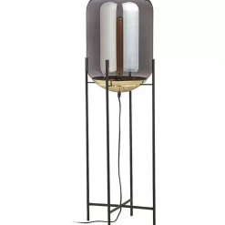Clearance Vloerlamp Catha Zwart Vloerlampen