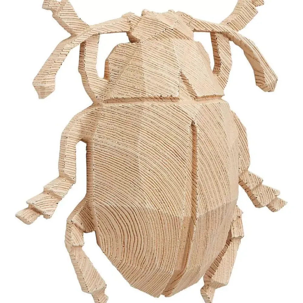 Hot Wanddecoratie Beetle Naturel Wanddecoratie