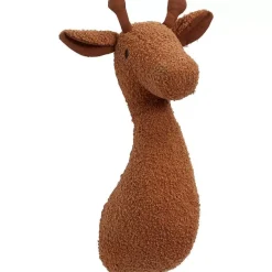 Store Wandkop Giraffe Bruin Wanddecoratie