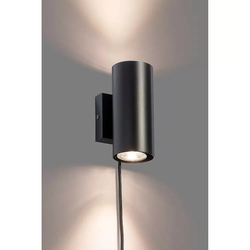 Outlet Wandlamp Alpan Zwart Wandlampen