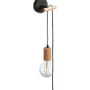 Sale Wandlamp Cura Zwart Wandlampen