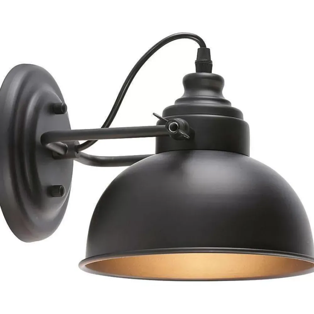 Online Wandlamp Indi Zwart Wandlampen