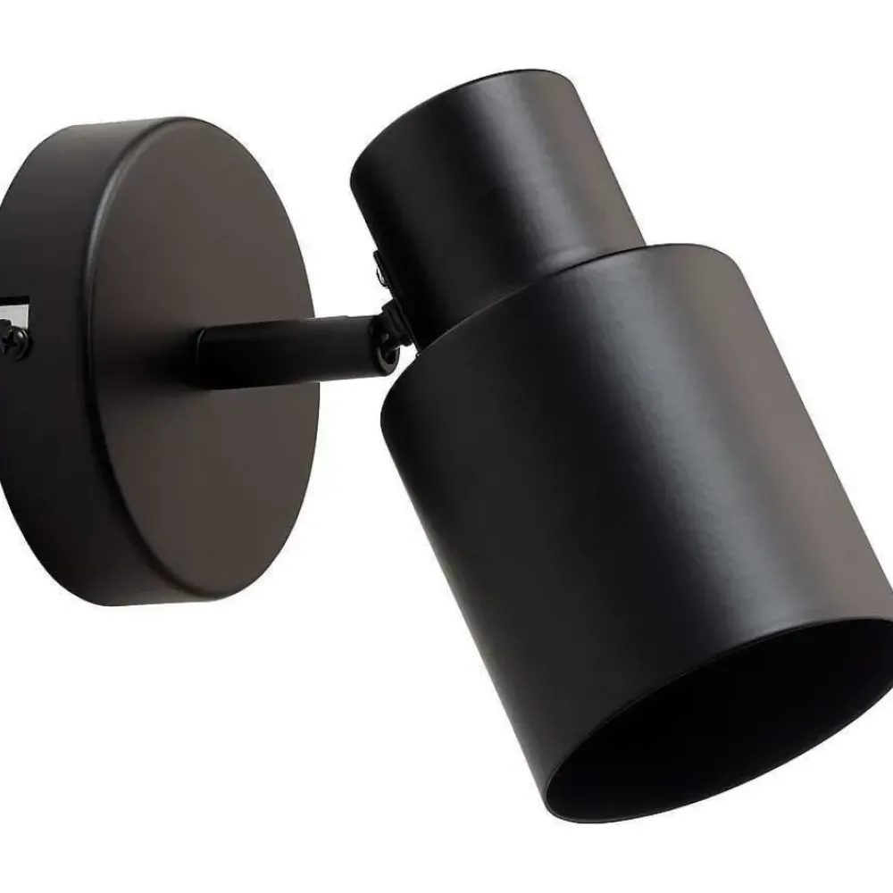 Outlet Wandlamp Ziva Zwart Wandlampen
