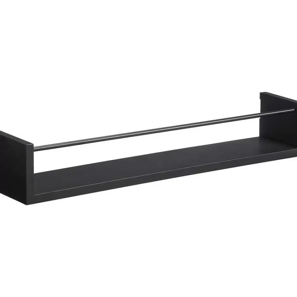 Store Wandplank Sep Zwart Wanddecoratie