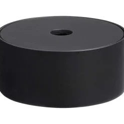 Cheap Wattenpotje Mat Zwart Badkameraccessoires